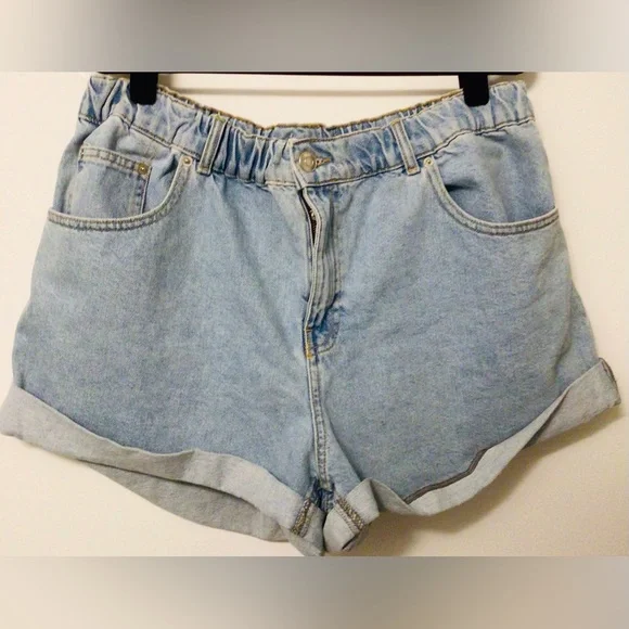 NWT Light Blue Denim Shorts size XL - Picture 3 of 6